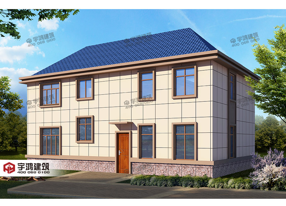 125平大氣帶堂屋農(nóng)村房屋設計圖紙