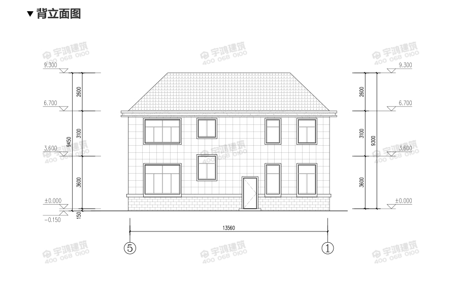 125平大氣帶堂屋農(nóng)村房屋設計圖紙