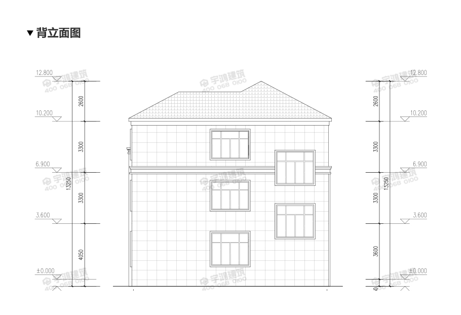 2019年新款110平米三層復(fù)式客廳農(nóng)村別墅設(shè)計(jì)圖紙