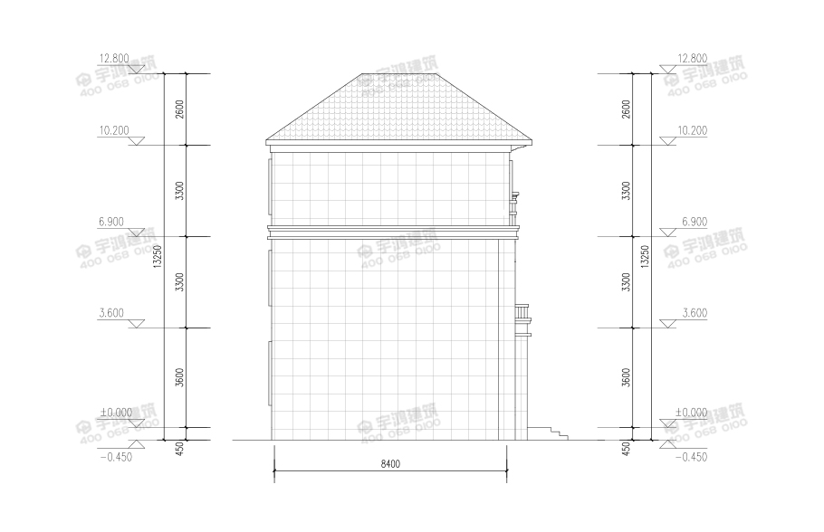 2019年新款110平米三層復(fù)式客廳農(nóng)村別墅設(shè)計(jì)圖紙