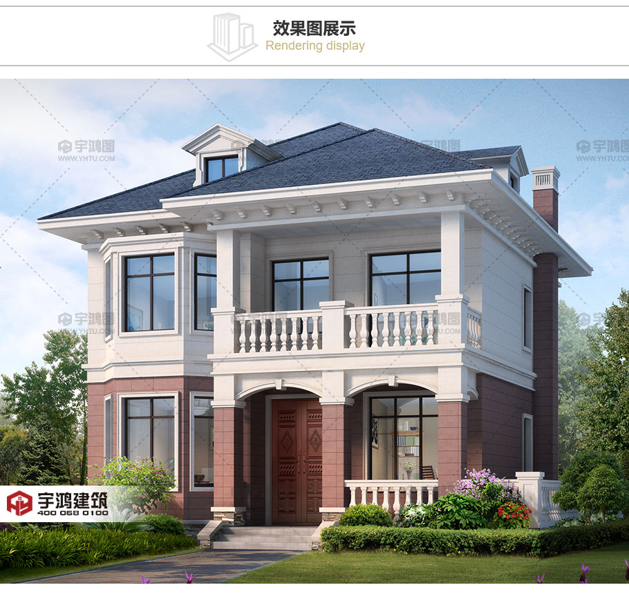 90平帶地下室歐式農(nóng)村別墅設(shè)計(jì)圖,造價(jià)20萬(wàn)還帶閣樓