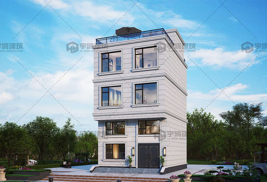 框架結(jié)構(gòu)豪華大氣三層現(xiàn)代別墅全套圖紙